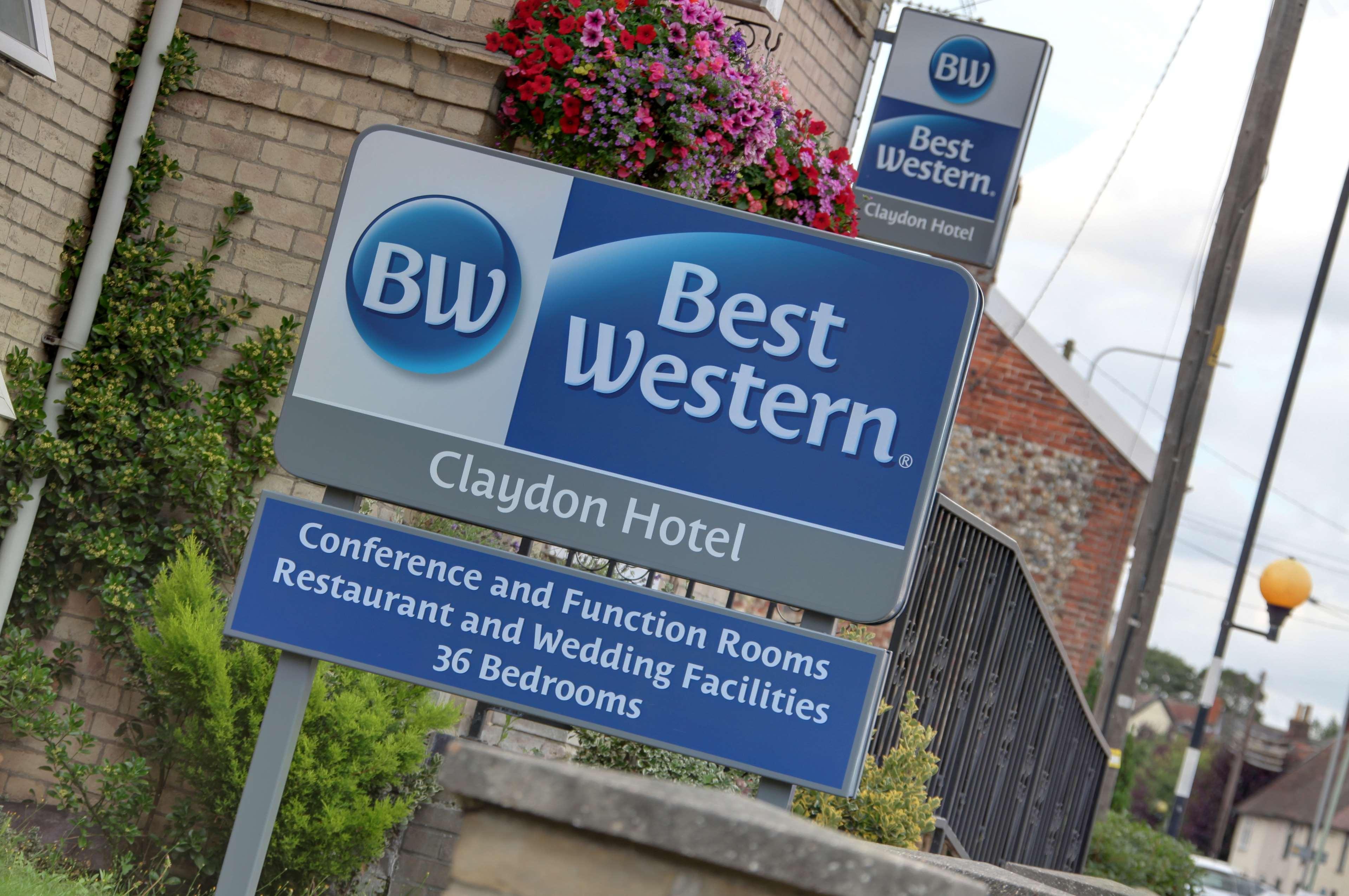 Best Western Claydon Hotel Eksteriør billede